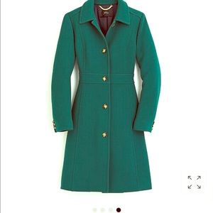 Beautiful JCrew Italian Made Wool Coat